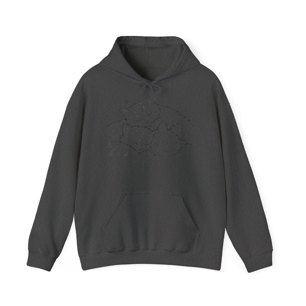 Cozy Cat Hoodie — "All We Need Is a Nap" Cozy Cat Lover Pullover