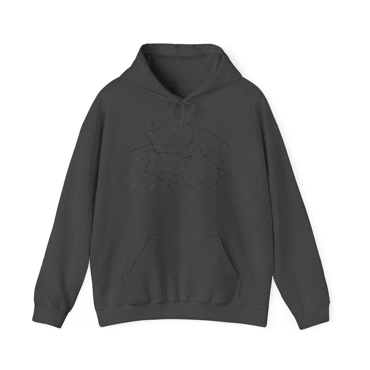 Cozy Cat Hoodie — "All We Need Is a Nap" Cozy Cat Lover Pullover